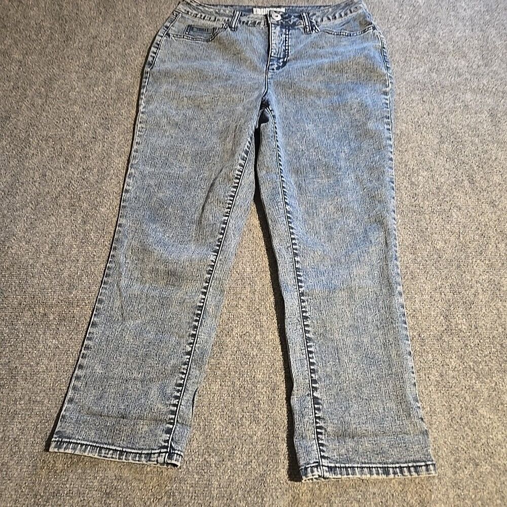 Est. 1946 Denim Capri Jeans Womens Size 10 Blue Straight Stretchy Comfortable